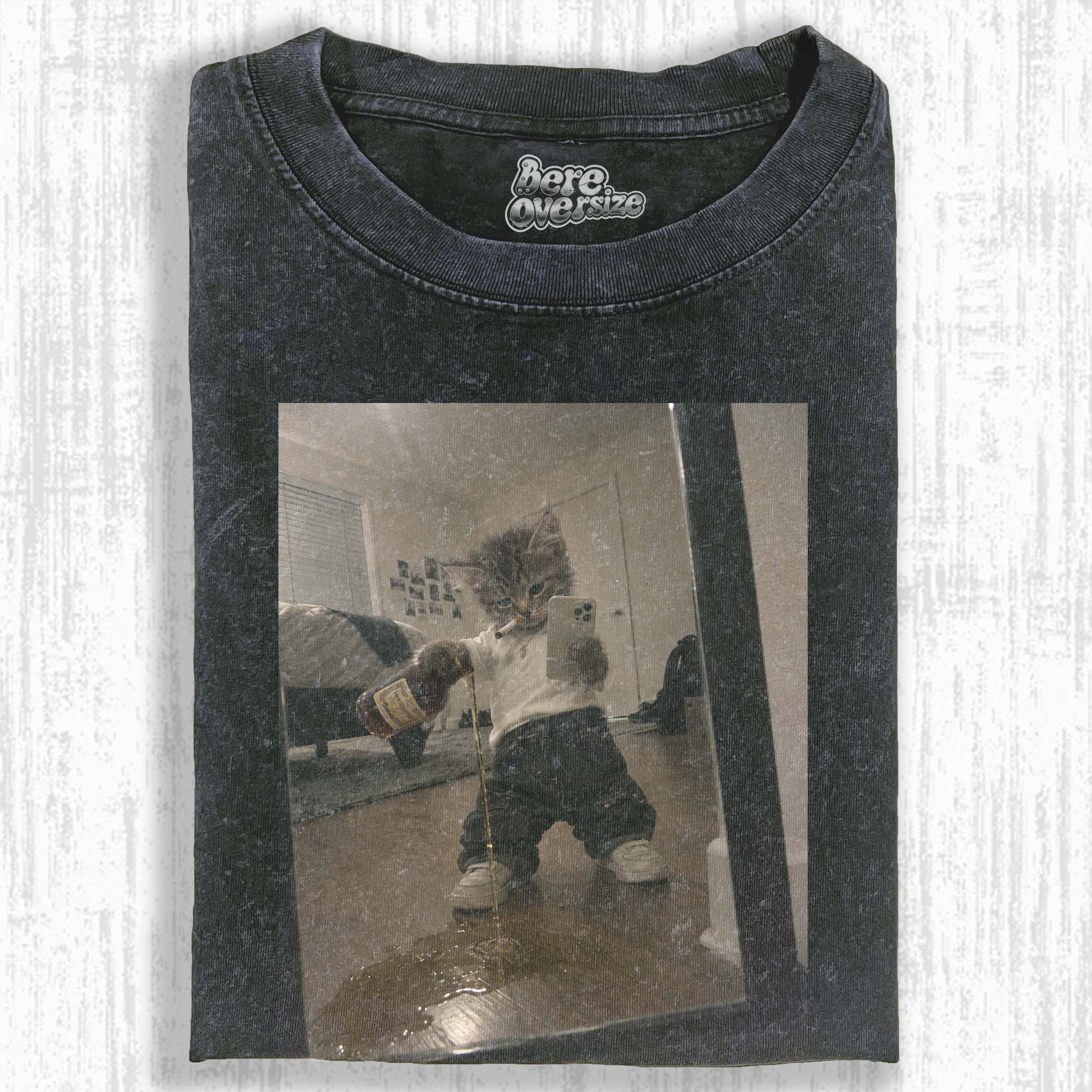 WACKY CAT T-SHIRT 