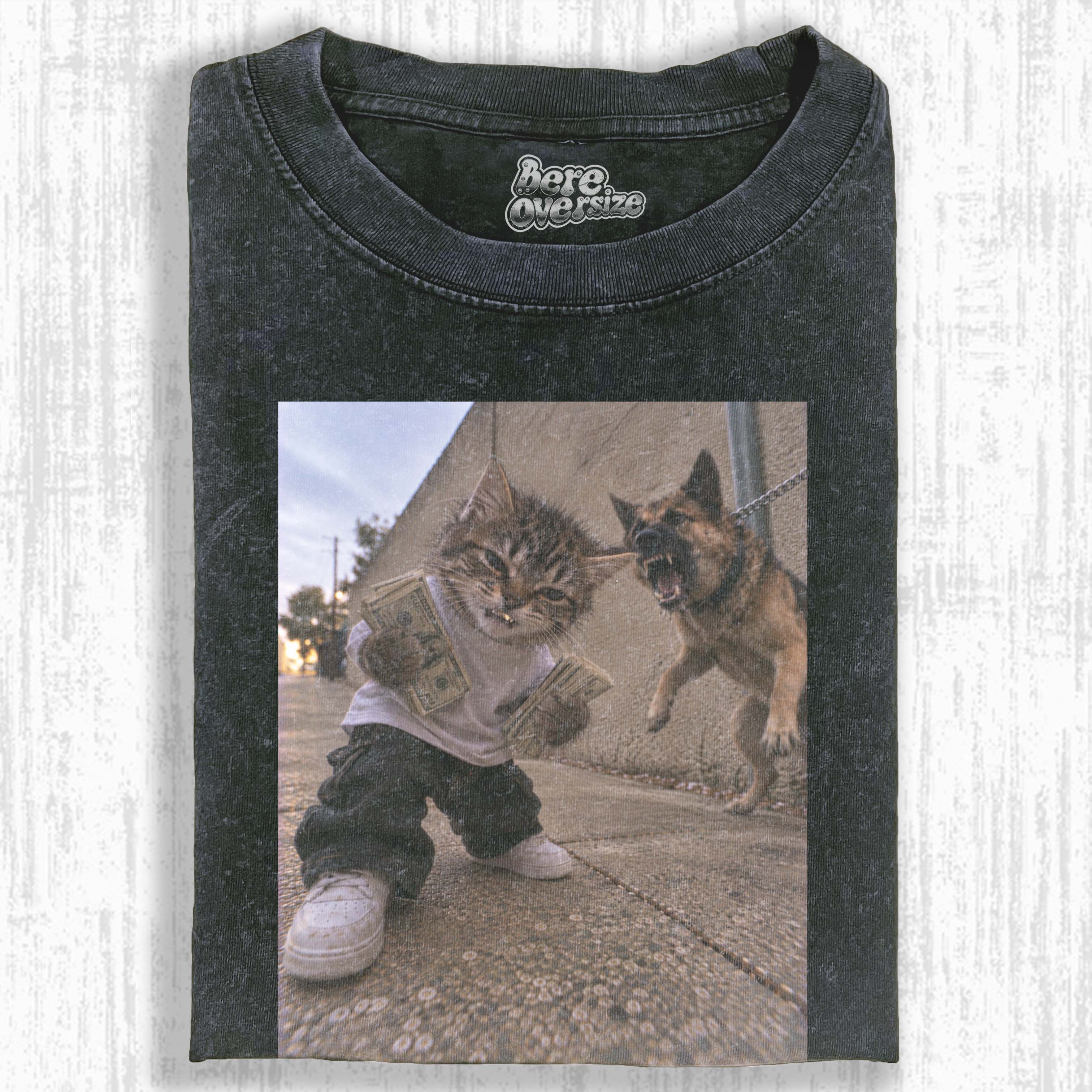 WACKY CAT T-SHIRT 
