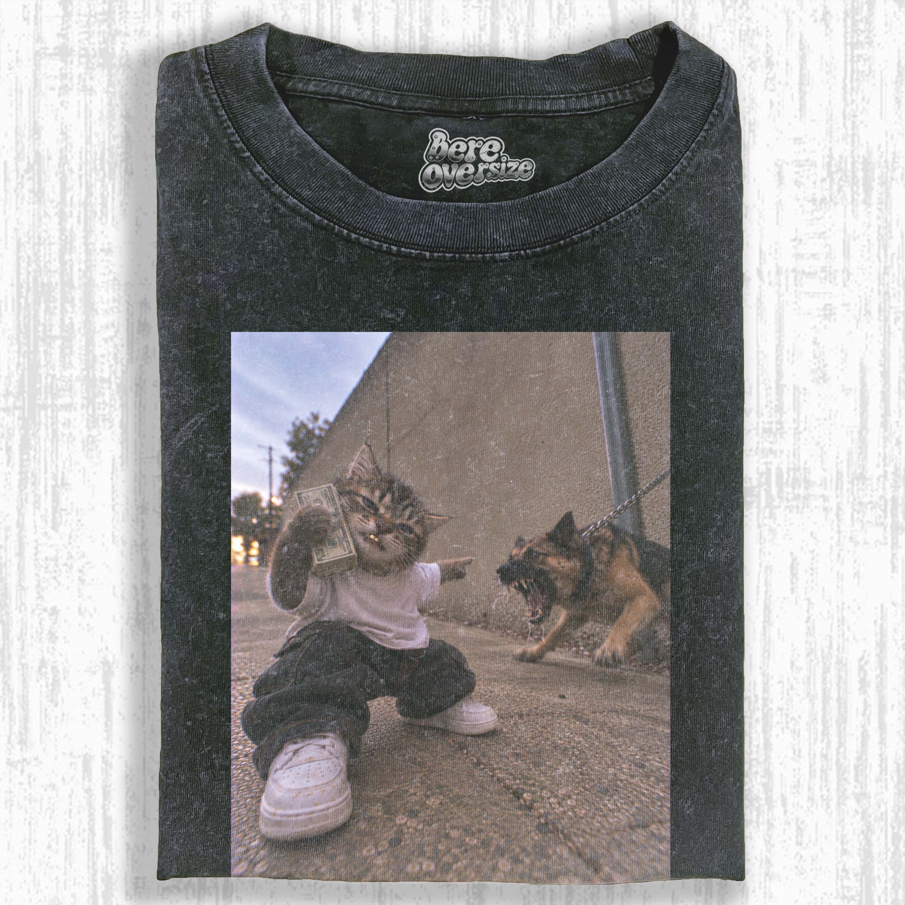 WACKY CAT T-SHIRT 