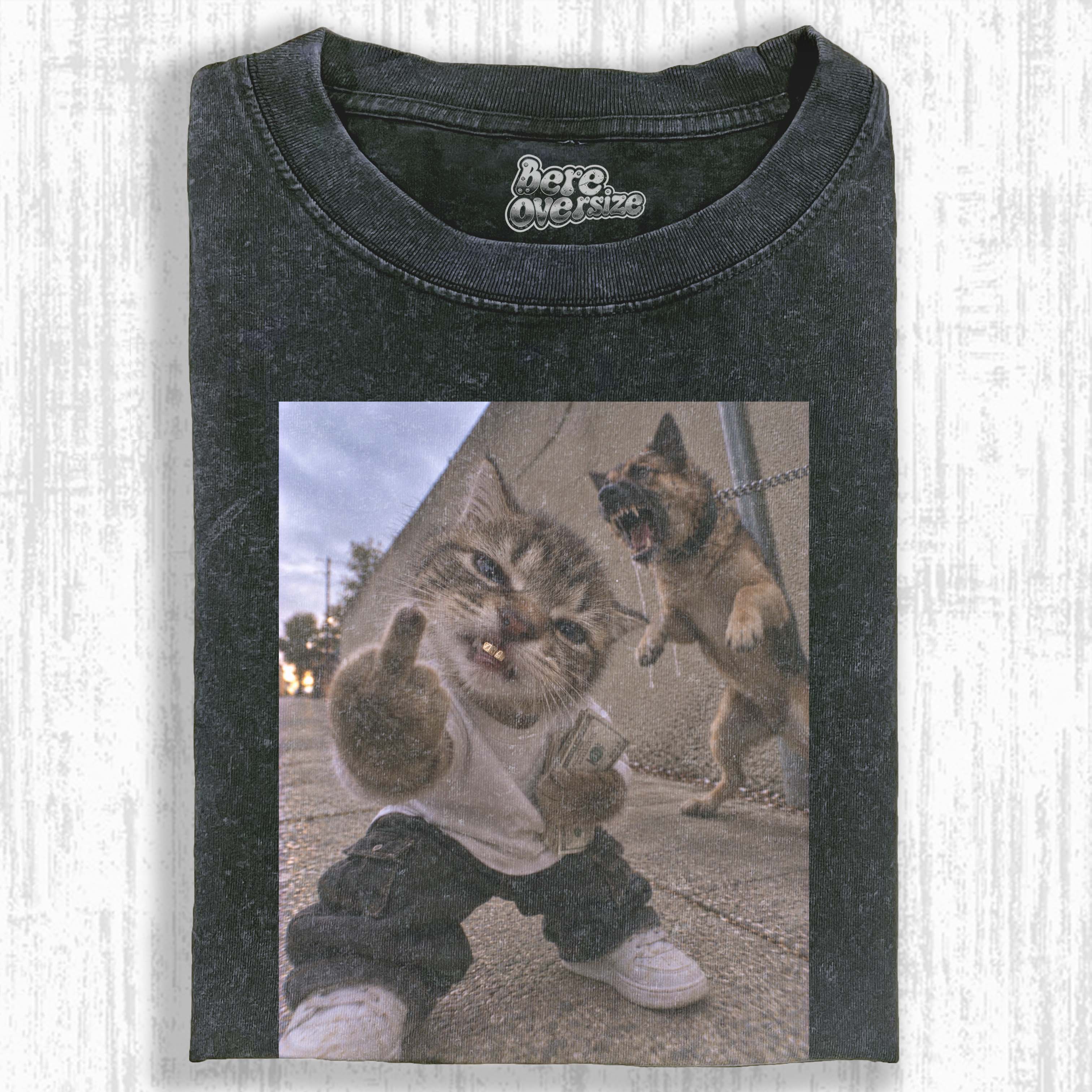 WACKY CAT T-SHIRT 