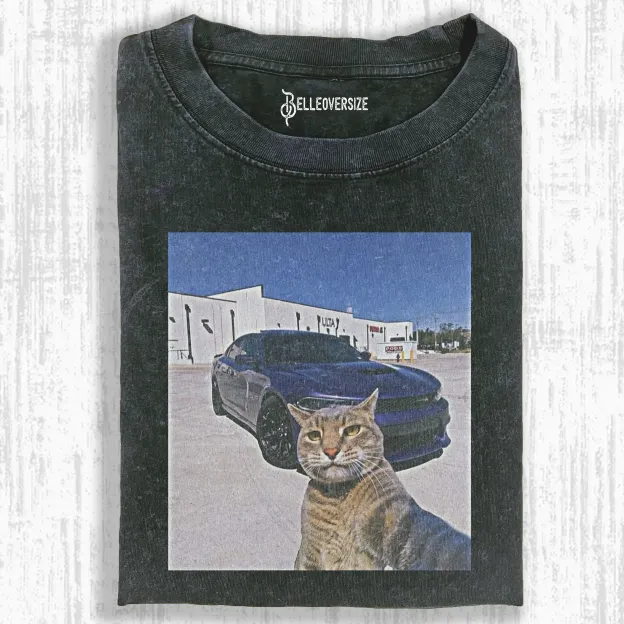 WACKY CAT T-SHIRT