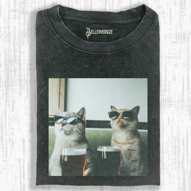 WACKY CAT  T-SHIRT