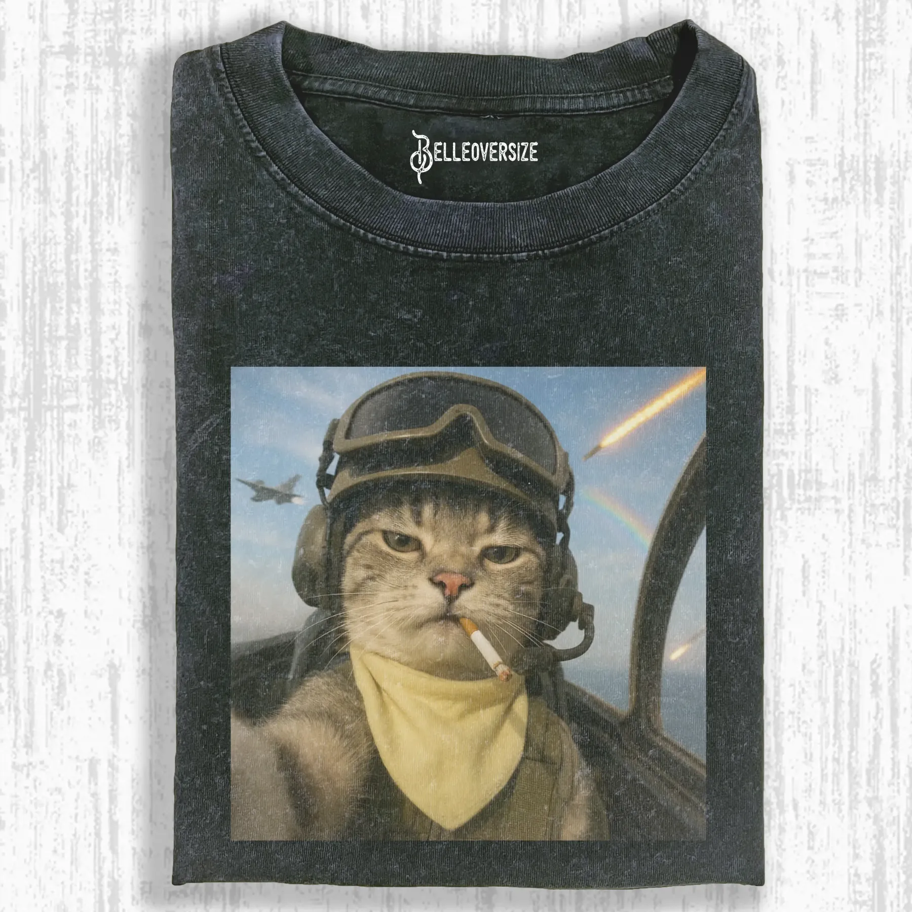 WACKY CAT T-SHIRT