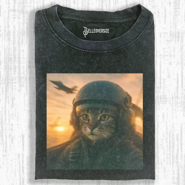 WACKY CAT  T-SHIRT