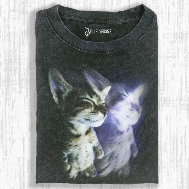 WACKY CAT  T-SHIRT