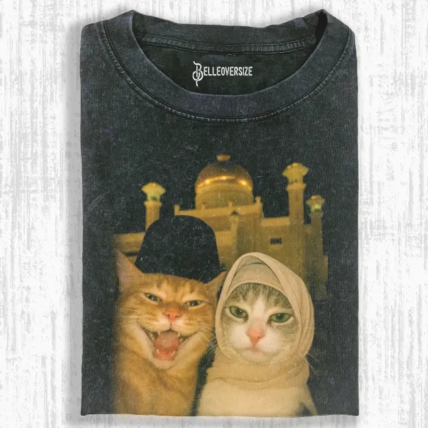 WACKY CAT  T-SHIRT