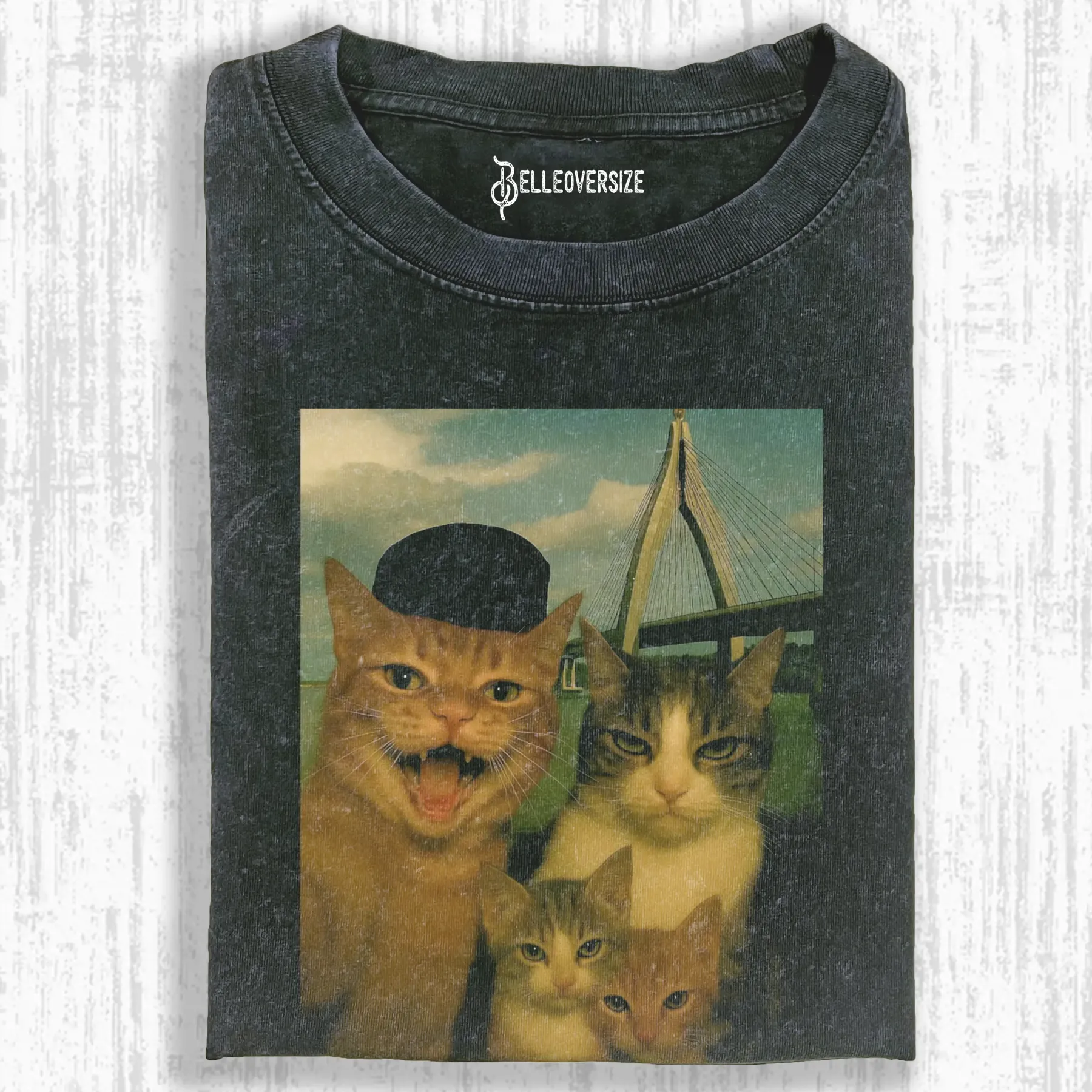 WACKY CAT T-SHIRT
