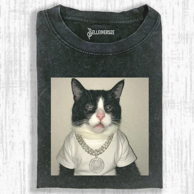 WACKY CAT  T-SHIRT