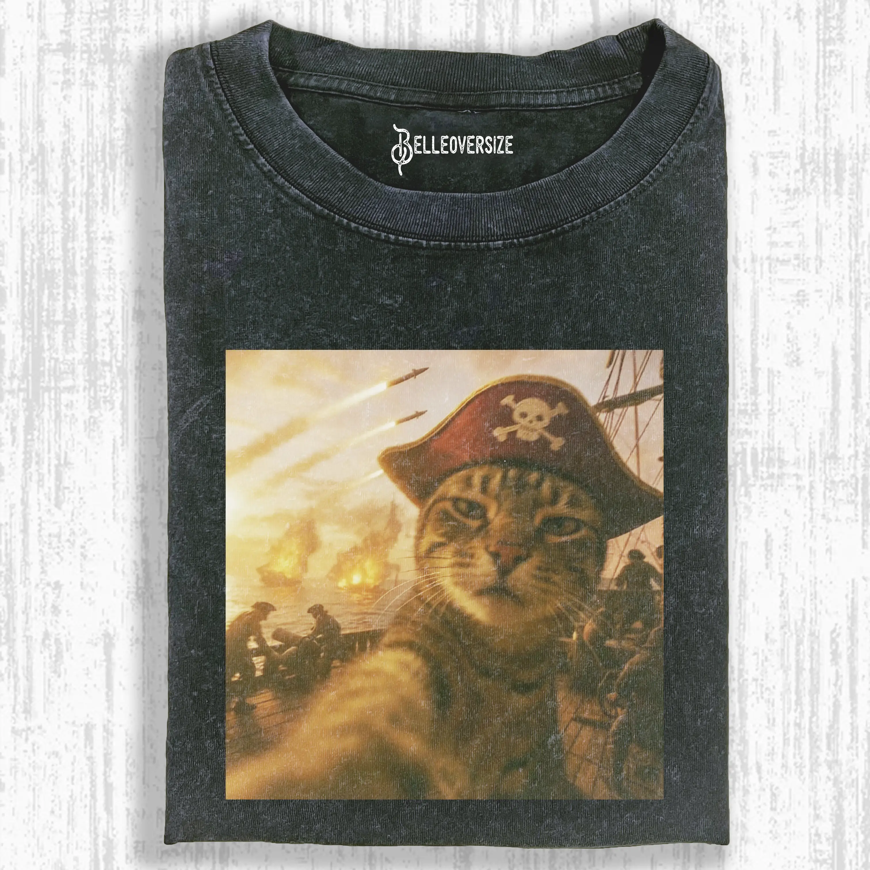 WACKY CAT  T-SHIRT