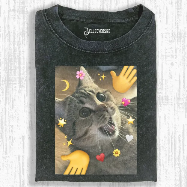 WACKY CAT  T-SHIRT 