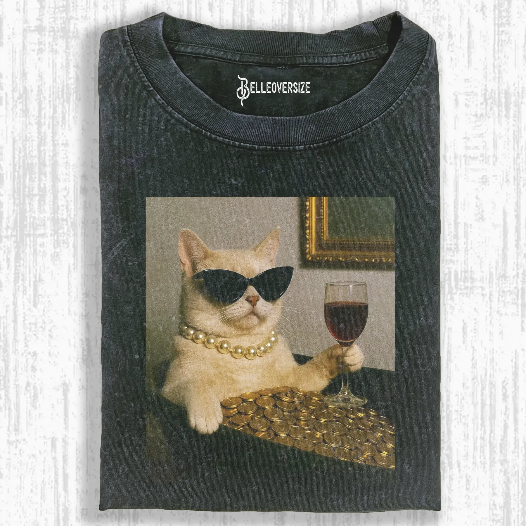 WACKY CAT T-SHIRT