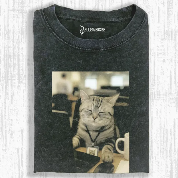 WACKY CAT  T-SHIRT