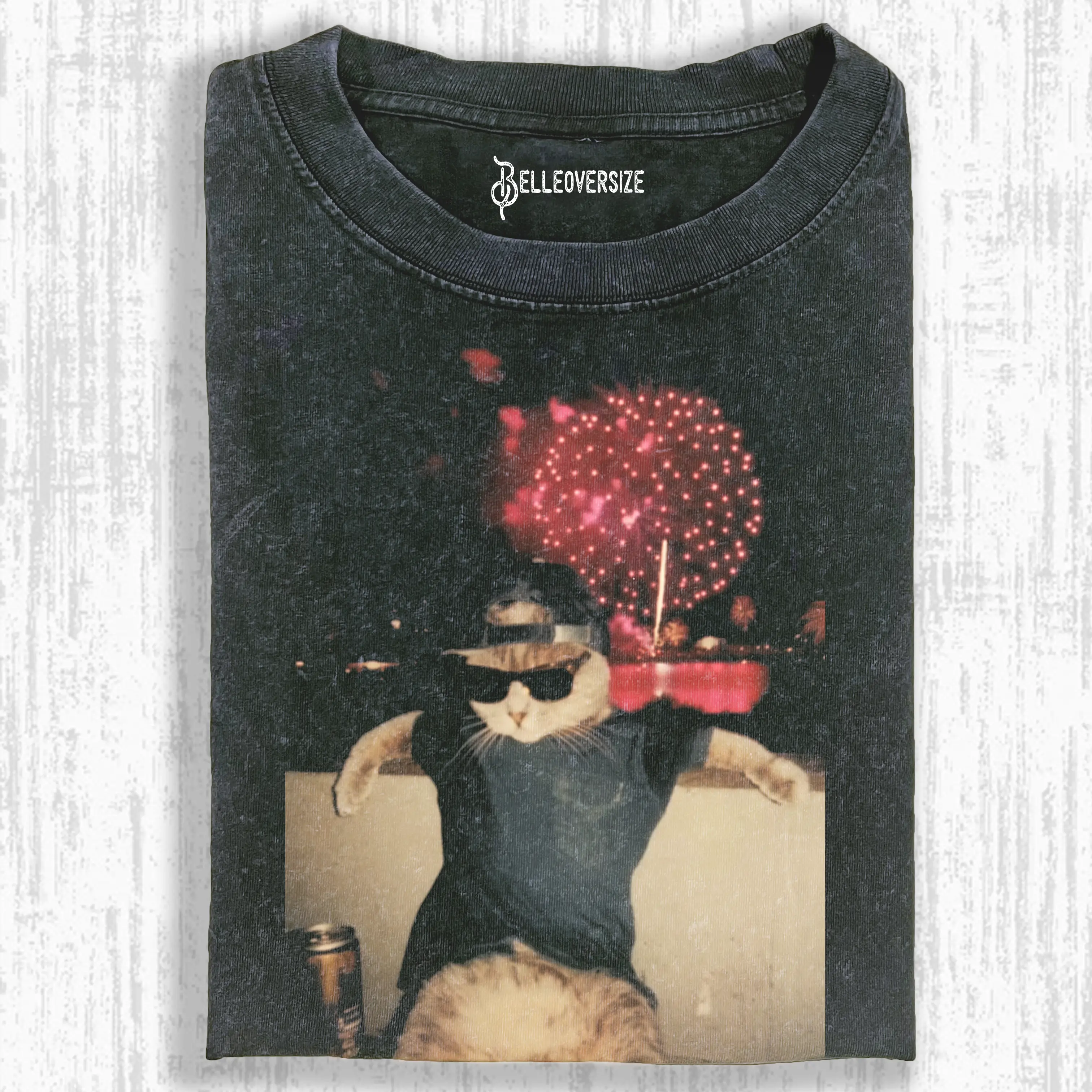 WACKY CAT  T-SHIRT