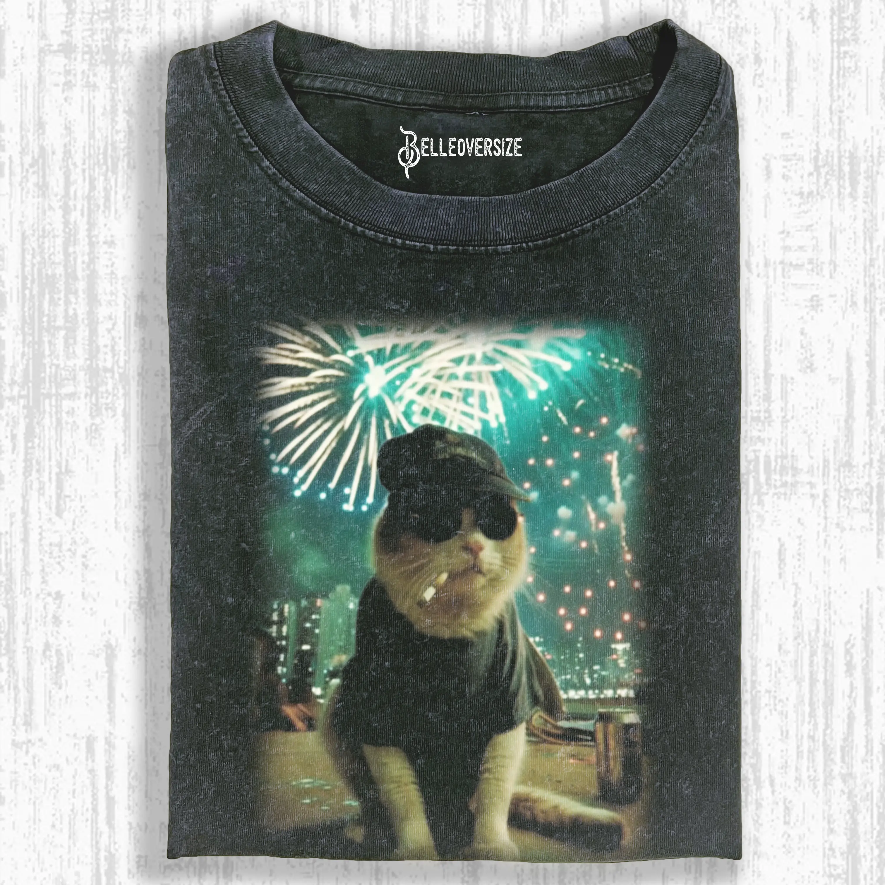 WACKY CAT  T-SHIRT