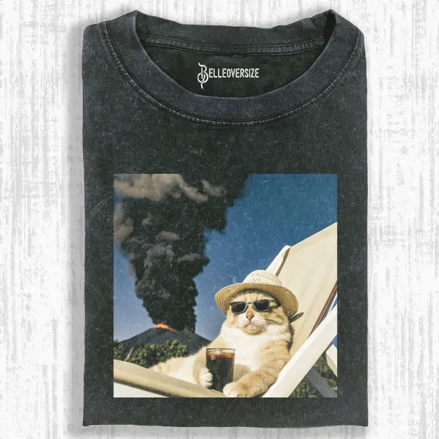 WACKY CAT  T-SHIRT 