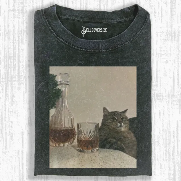 WACKY CAT  T-SHIRT