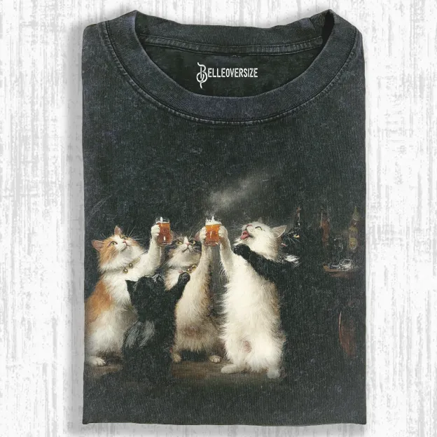 WACKY CAT  T-SHIRT