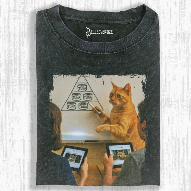 WACKY CAT  T-SHIRT