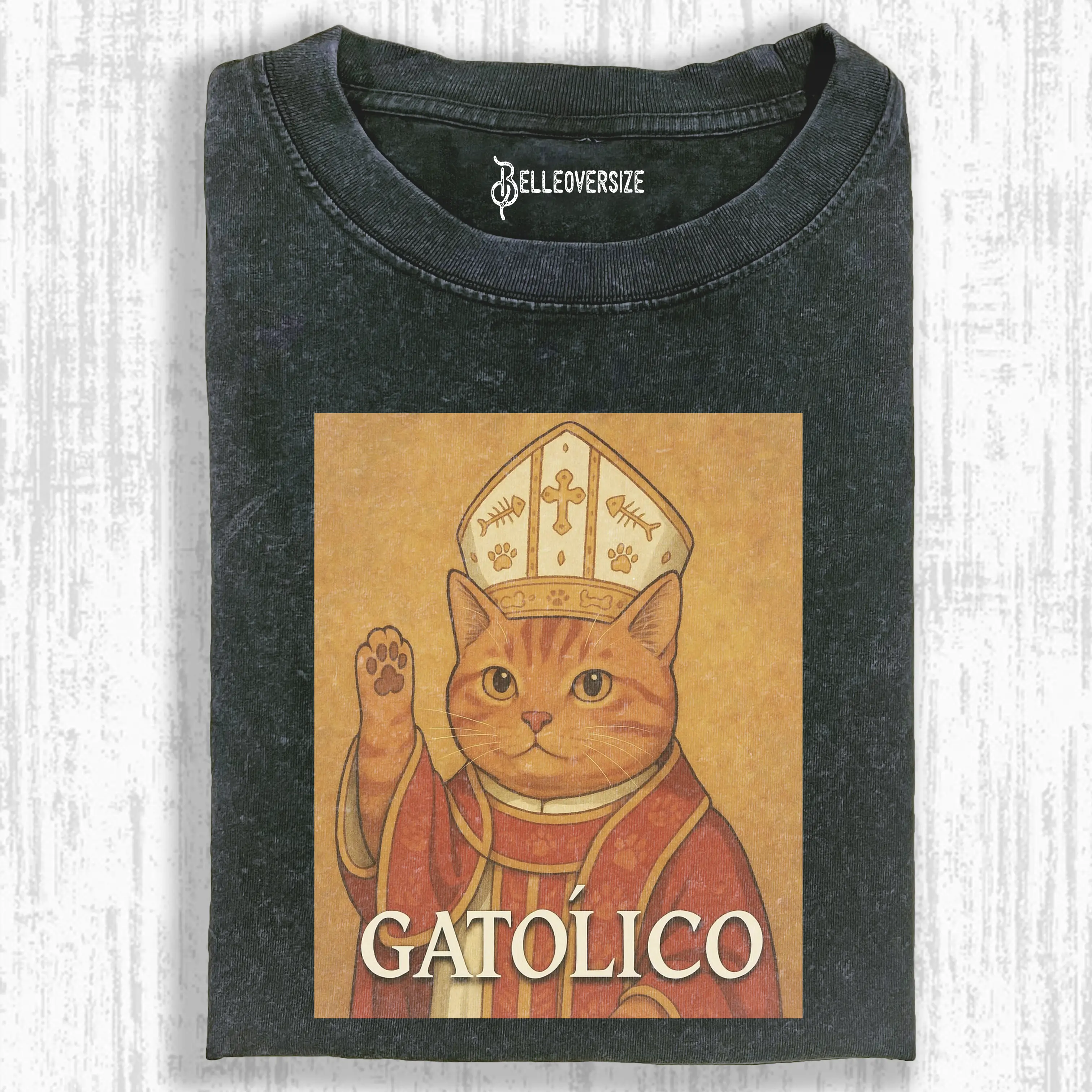 WACKY CAT T-SHIRT 
