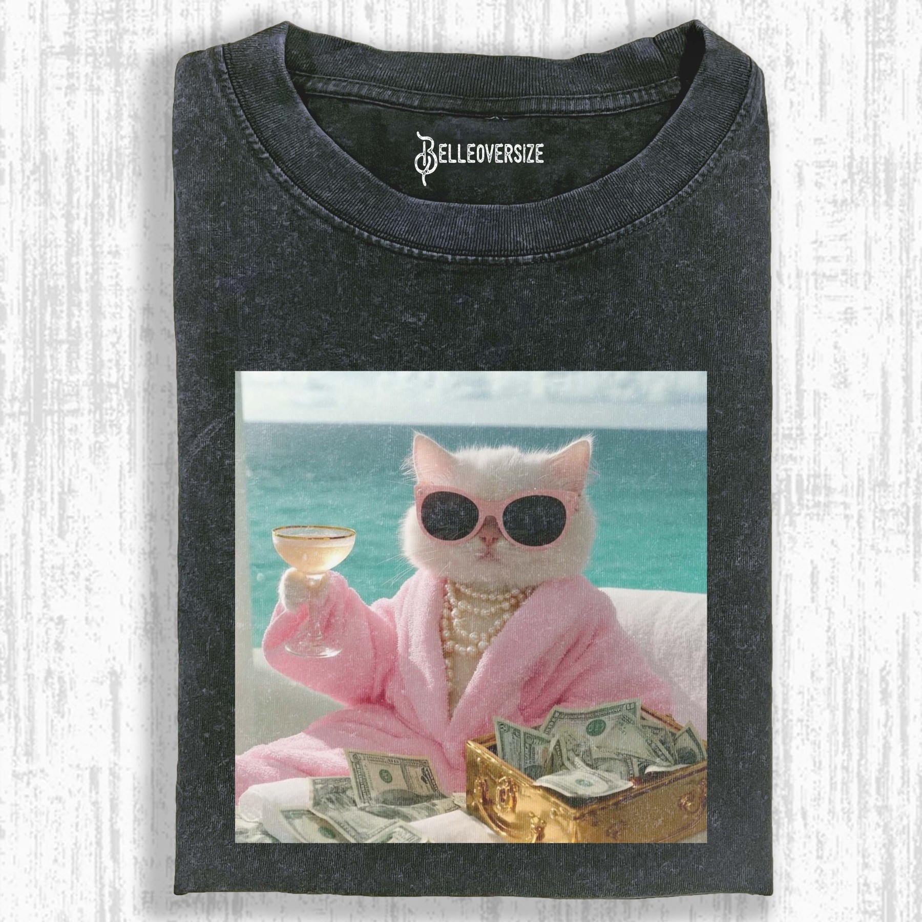 WACKY CAT T-SHIRT