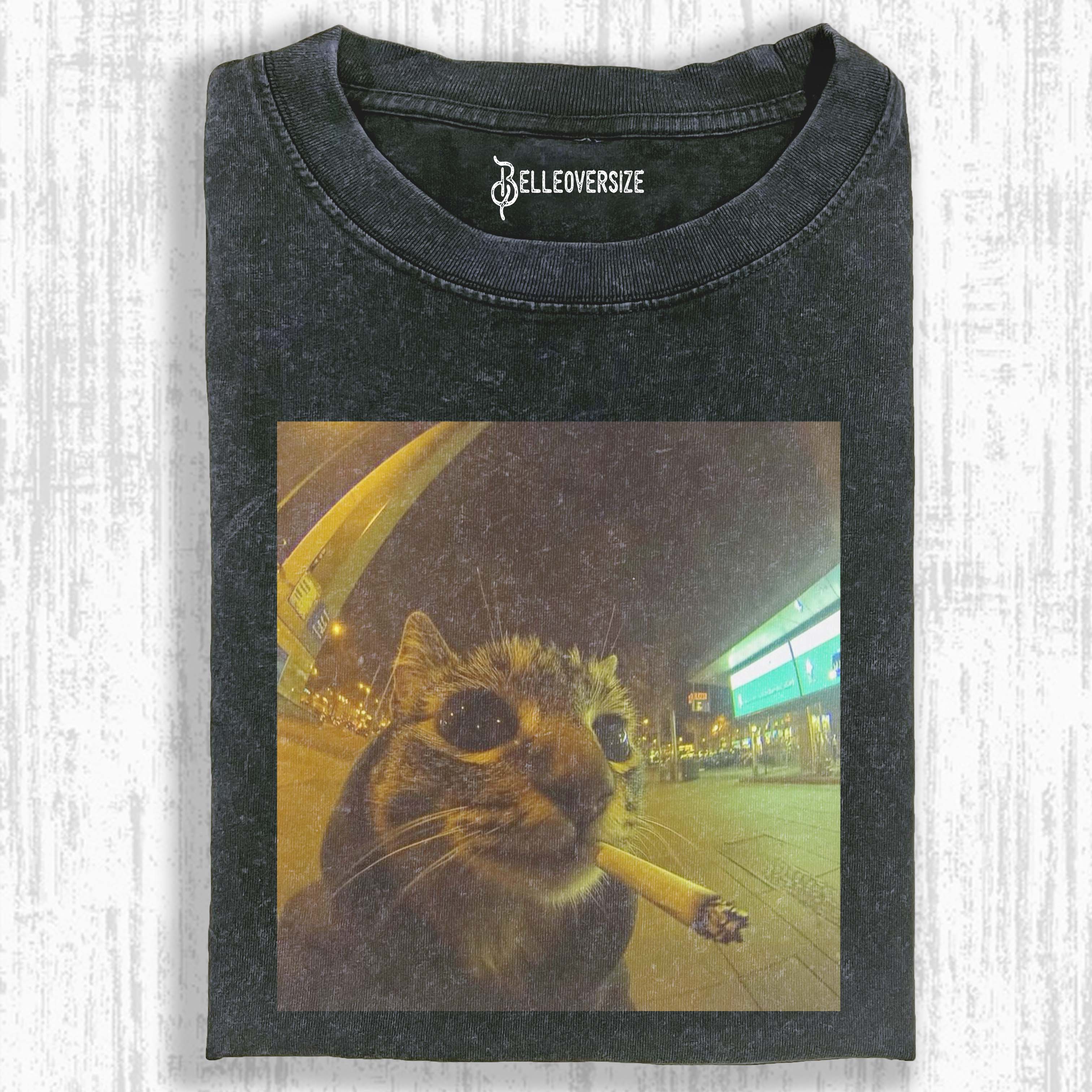 WACKY CAT T-SHIRT