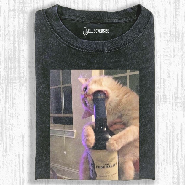 WACKY CAT  T-SHIRT