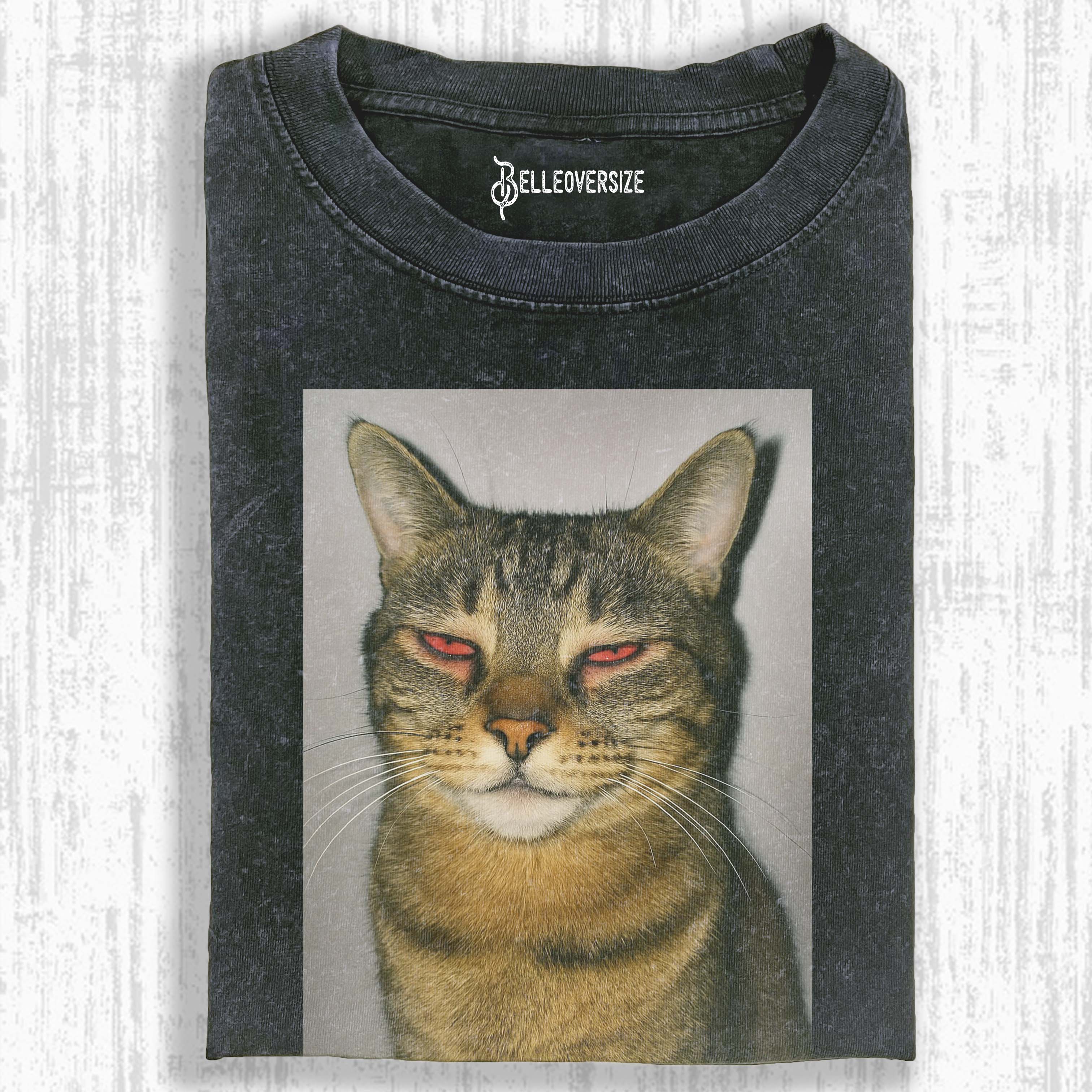 WACKY CAT  T-SHIRT