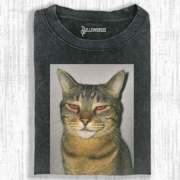 WACKY CAT  T-SHIRT