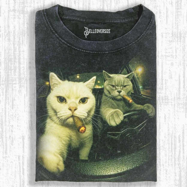 WACKY CAT T-SHIRT