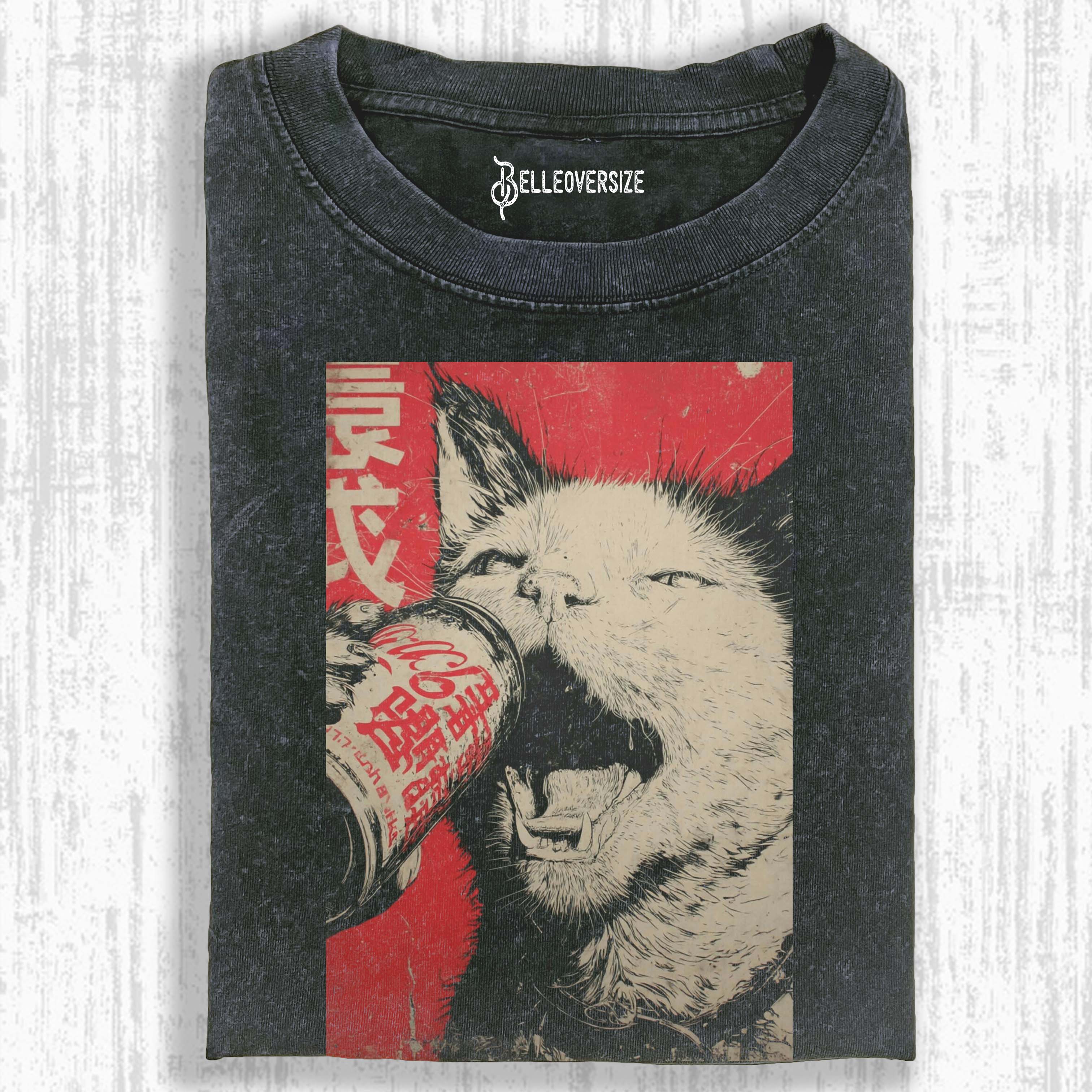 WACKY CAT T-SHIRT