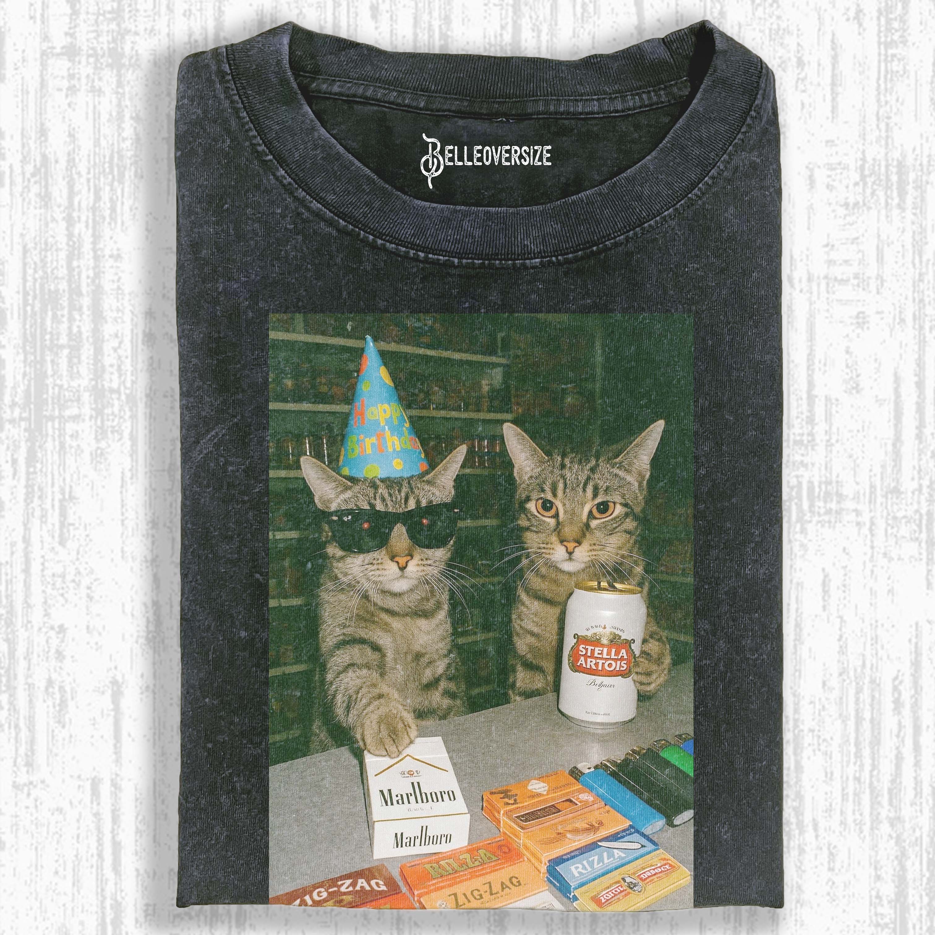 WACKY CAT T-SHIRT