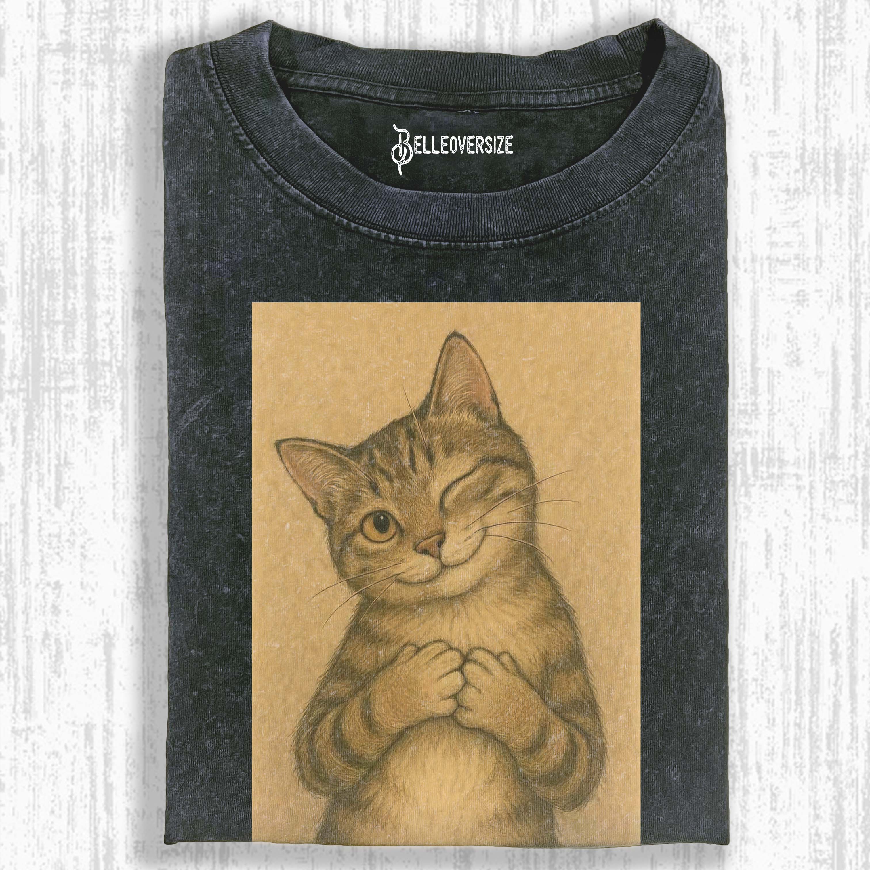 WACKY CAT T-SHIRT