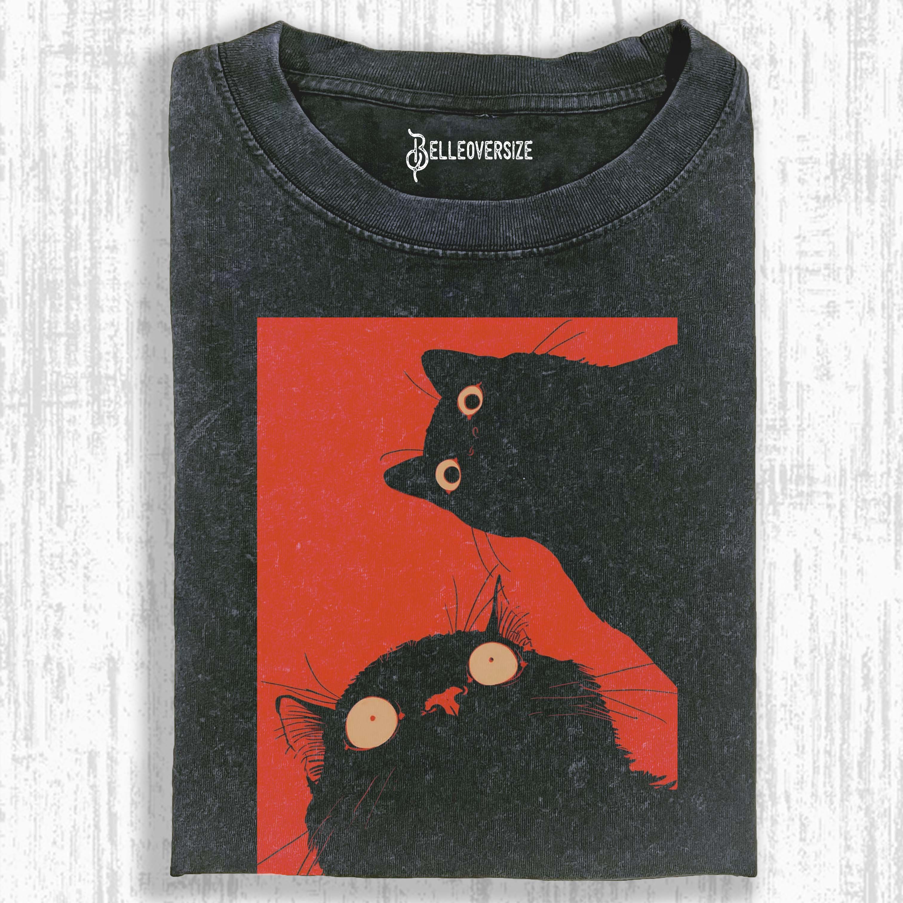 WACKY CAT T-SHIRT