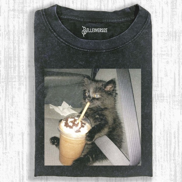 WACKY CAT  T-SHIRT