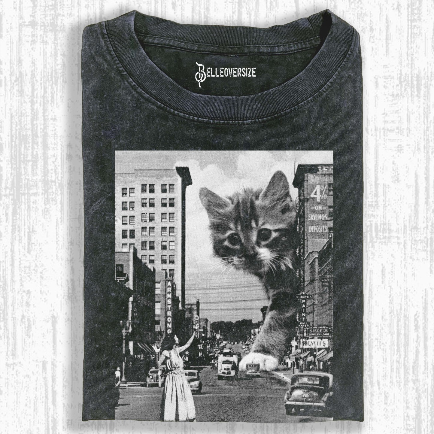 WACKY CAT T-SHIRT