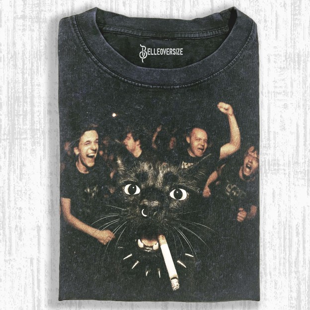 WACKY CAT  T-SHIRT