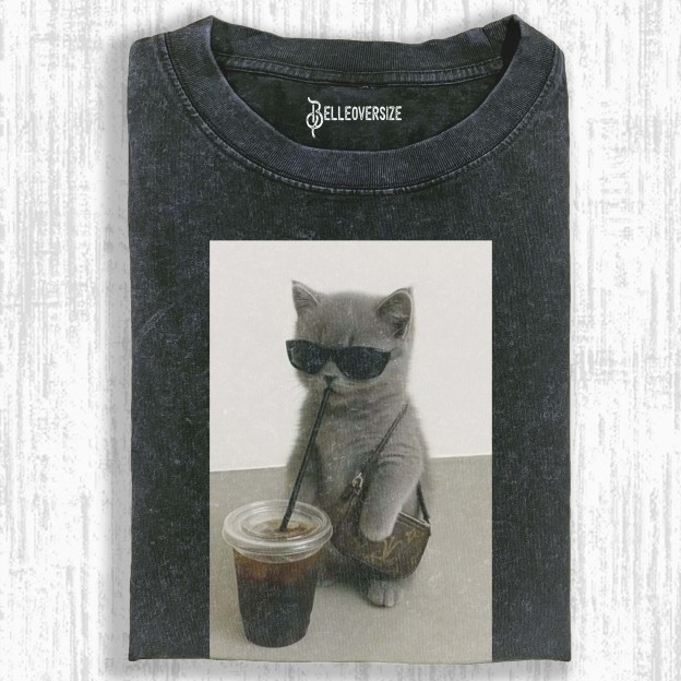 WACKY CAT  T-SHIRT