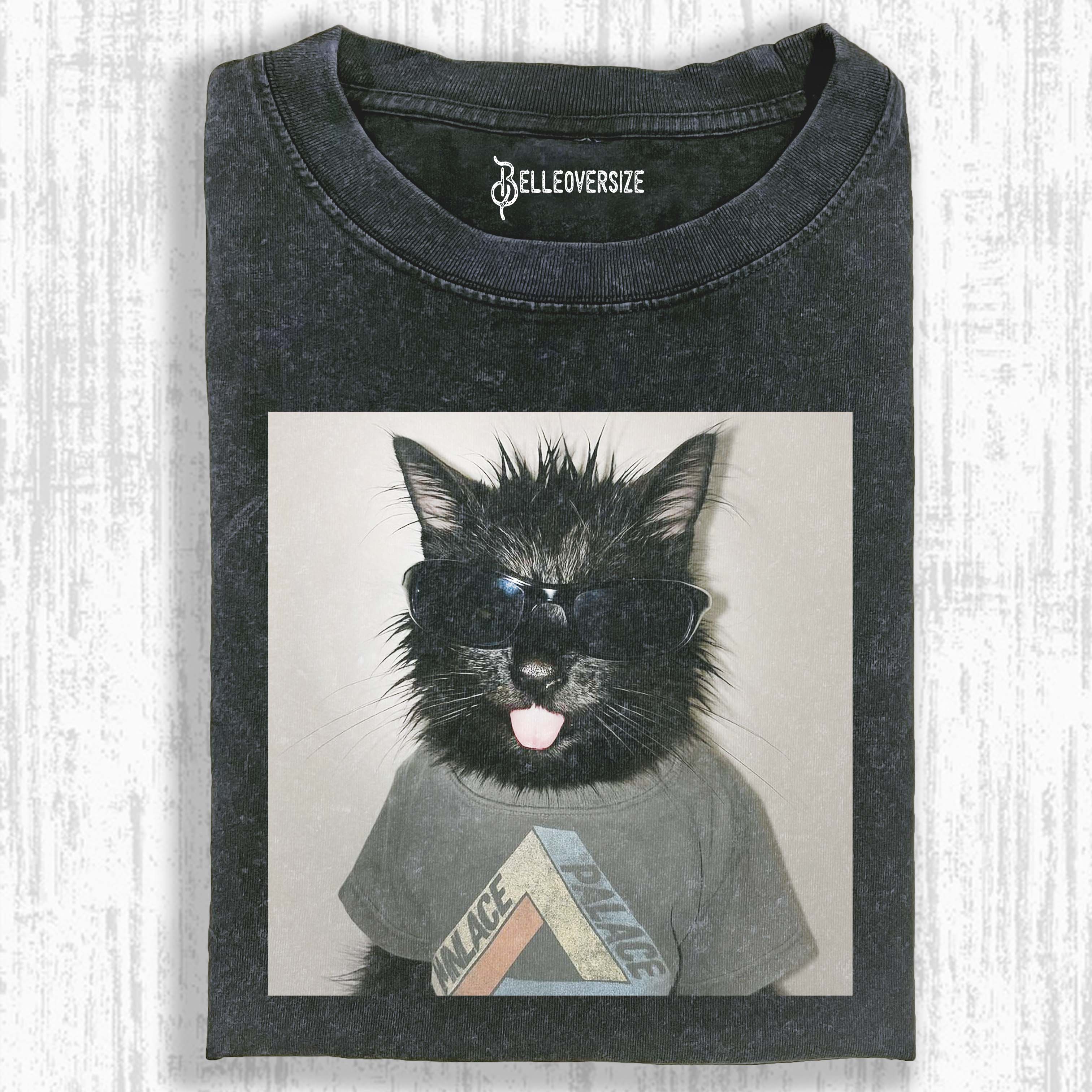 WACKY CAT  T-SHIRT