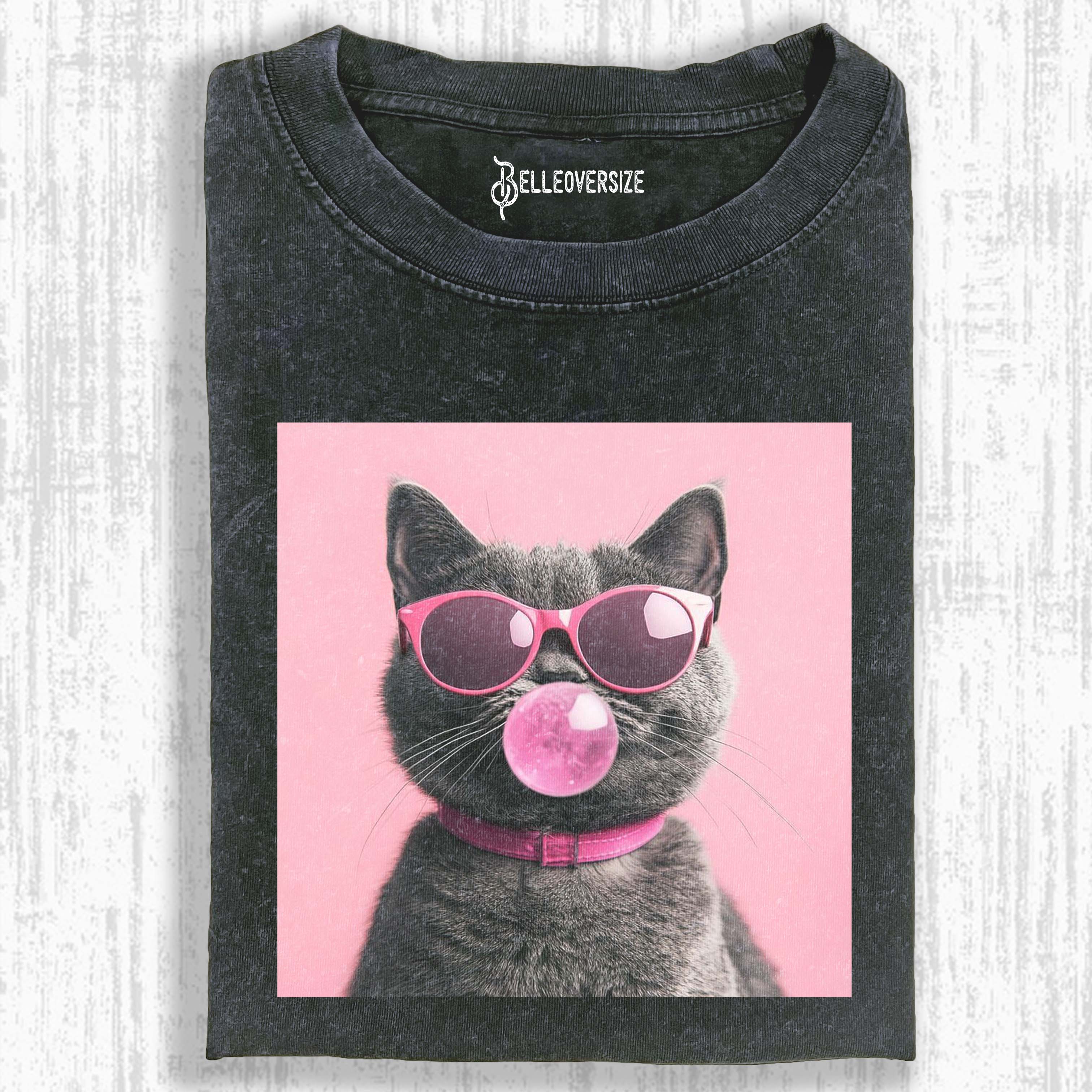 WACKY CAT  T-SHIRT