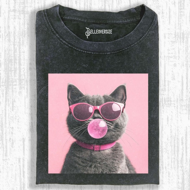WACKY CAT  T-SHIRT