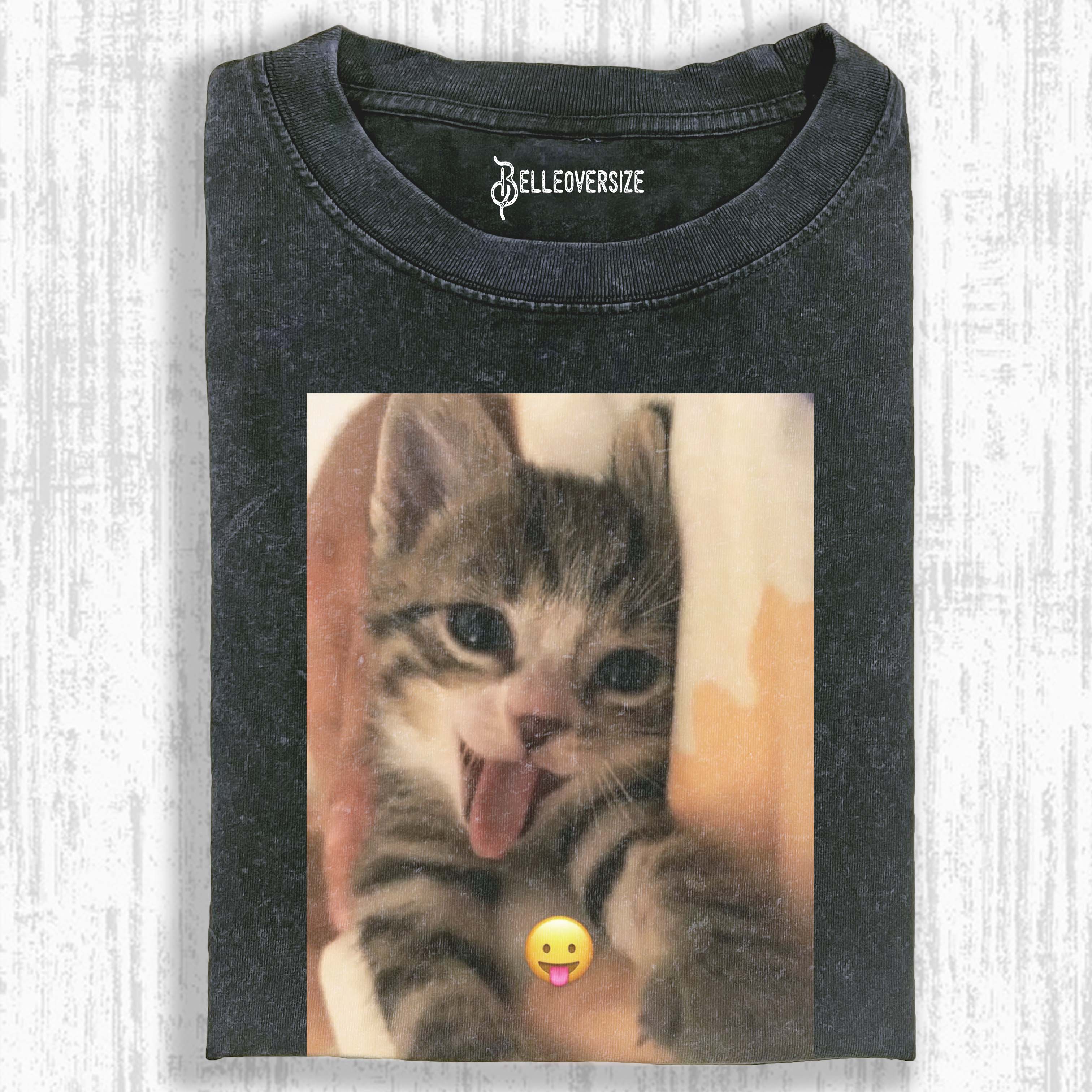 WACKY CAT T-SHIRT