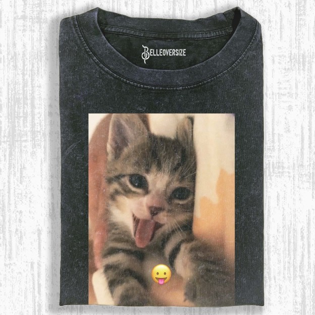 WACKY CAT T-SHIRT
