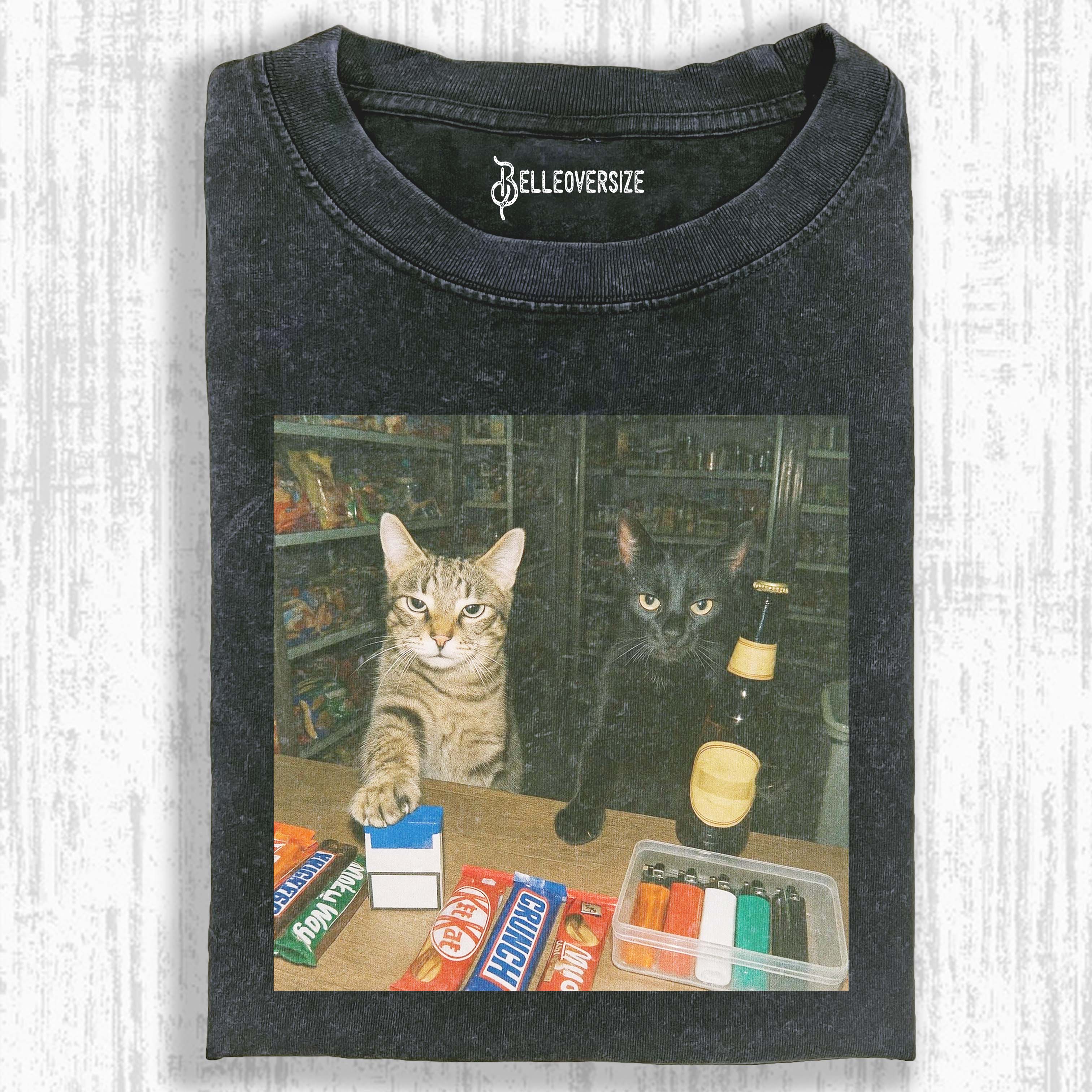 WACKY CAT  T-SHIRT