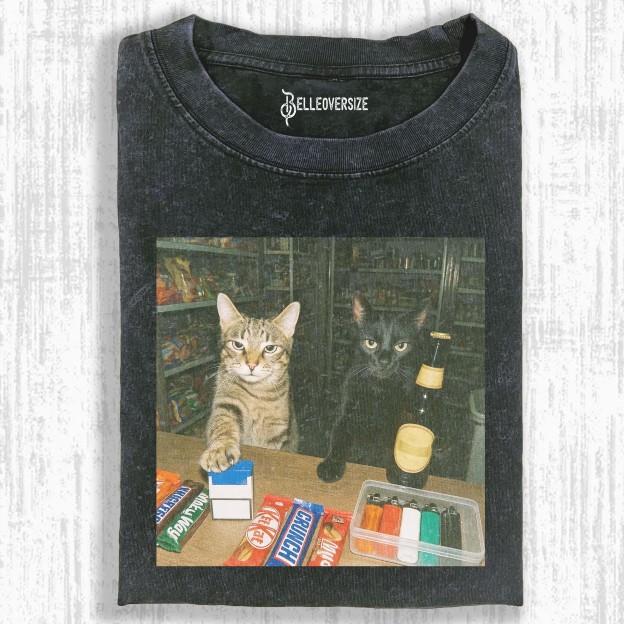 WACKY CAT  T-SHIRT