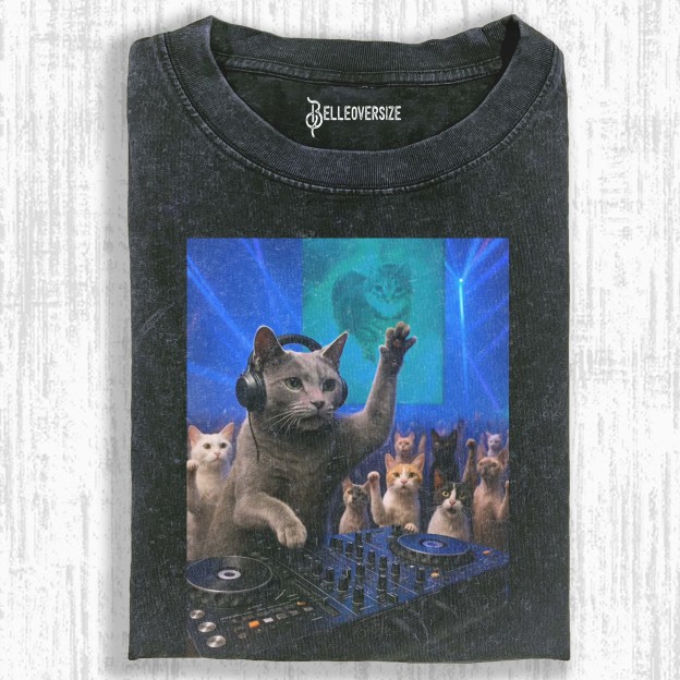 WACKY CAT T-SHIRT