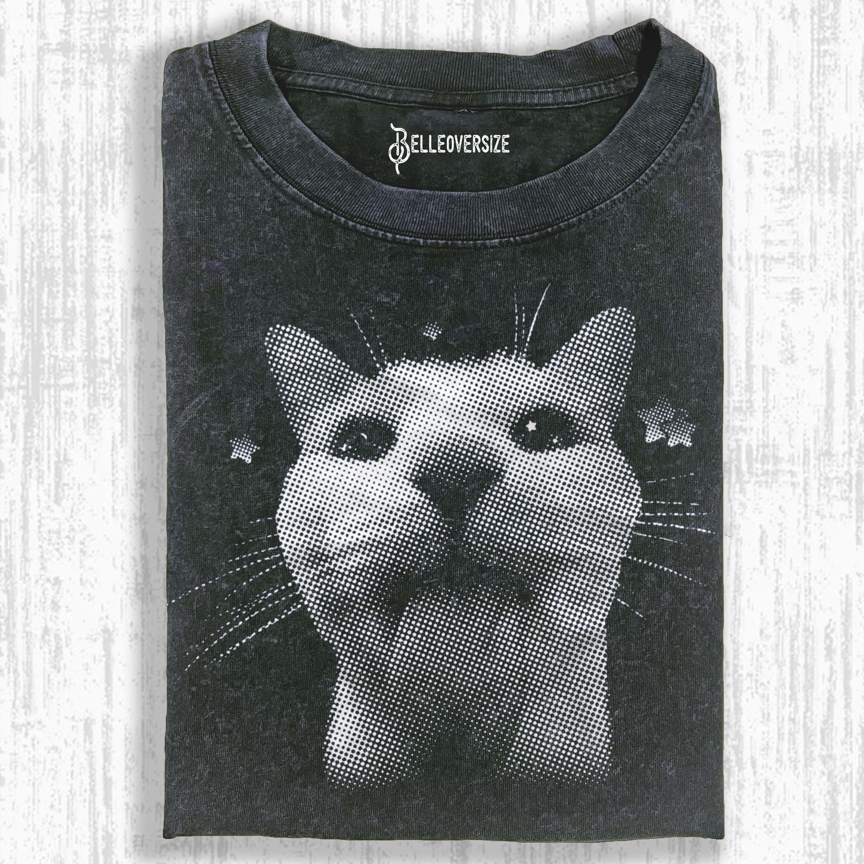 WACKY CAT  T-SHIRT