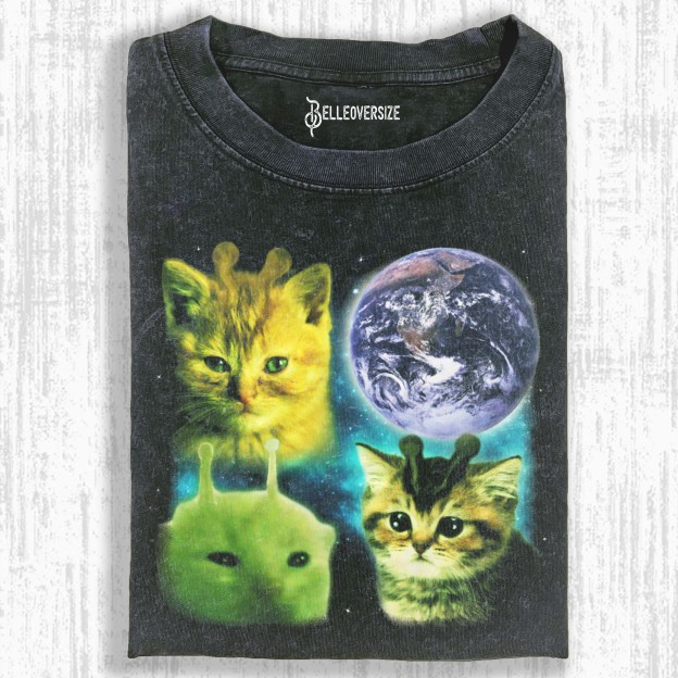 WACKY CAT T-SHIRT