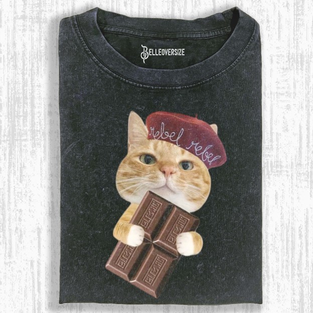 WACKY CAT  T-SHIRT
