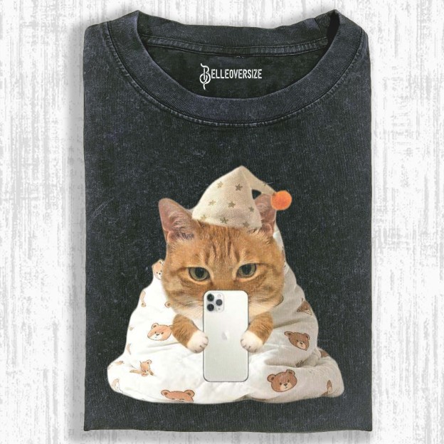 WACKY CAT  T-SHIRT