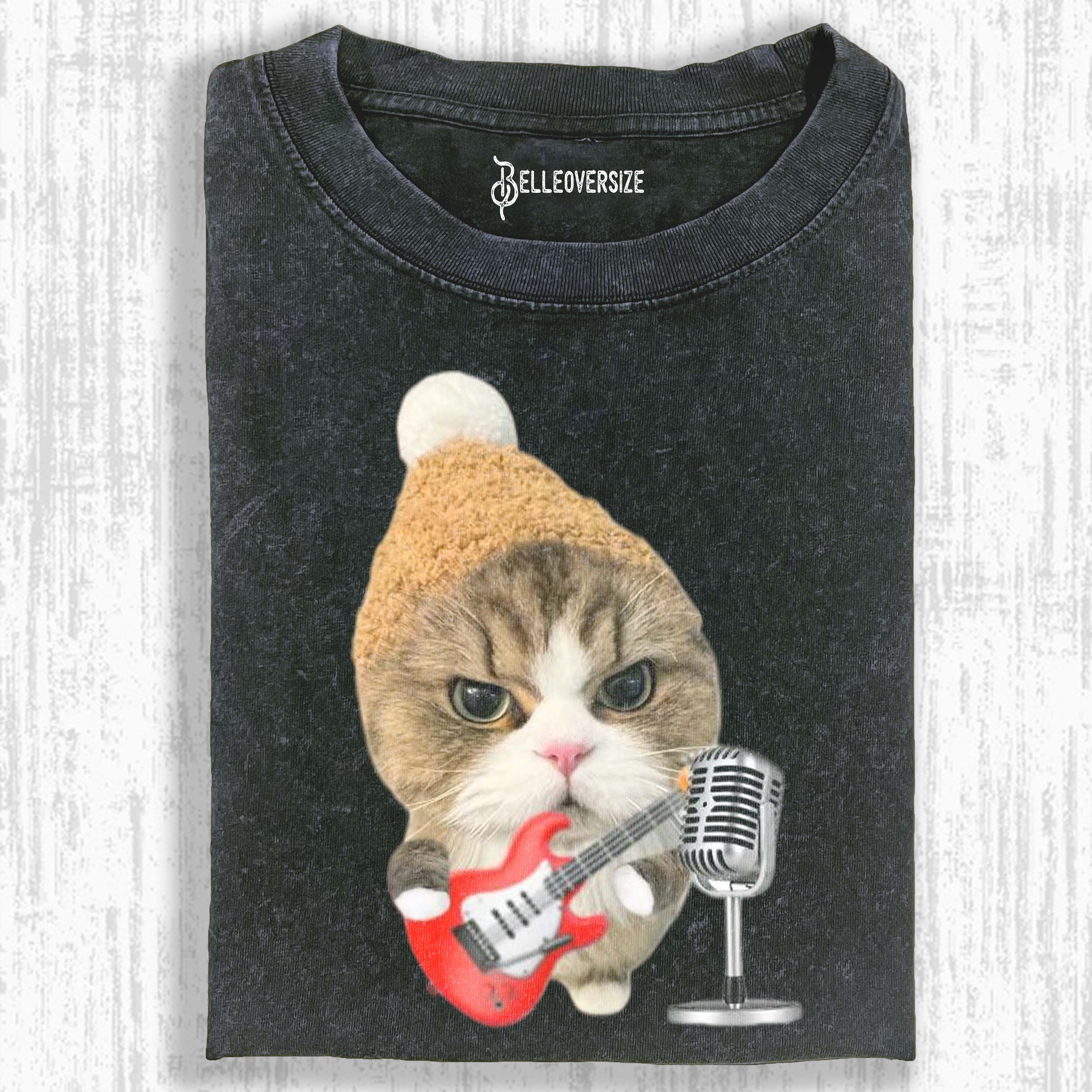WACKY CAT  T-SHIRT